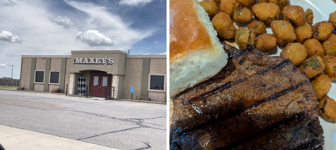 Maxey's Steakhouse Menu