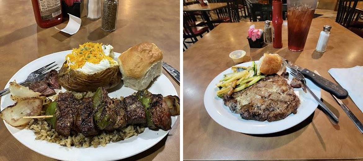 Maxey's Steakhouse Menu
