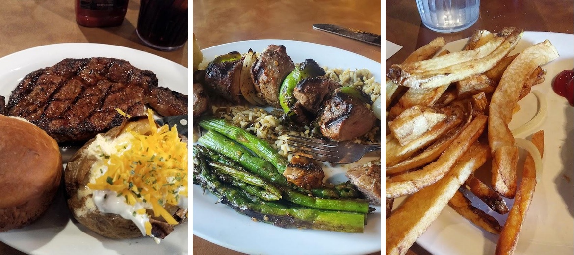 Maxey's Steakhouse Menu
