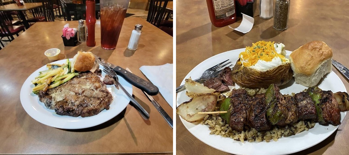 Maxey's Steakhouse Menu